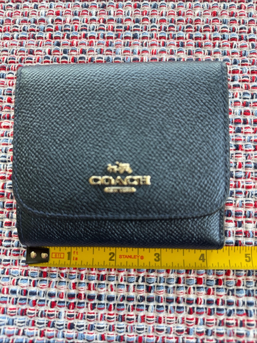 Coach wallet blue - Picture 7 of 8